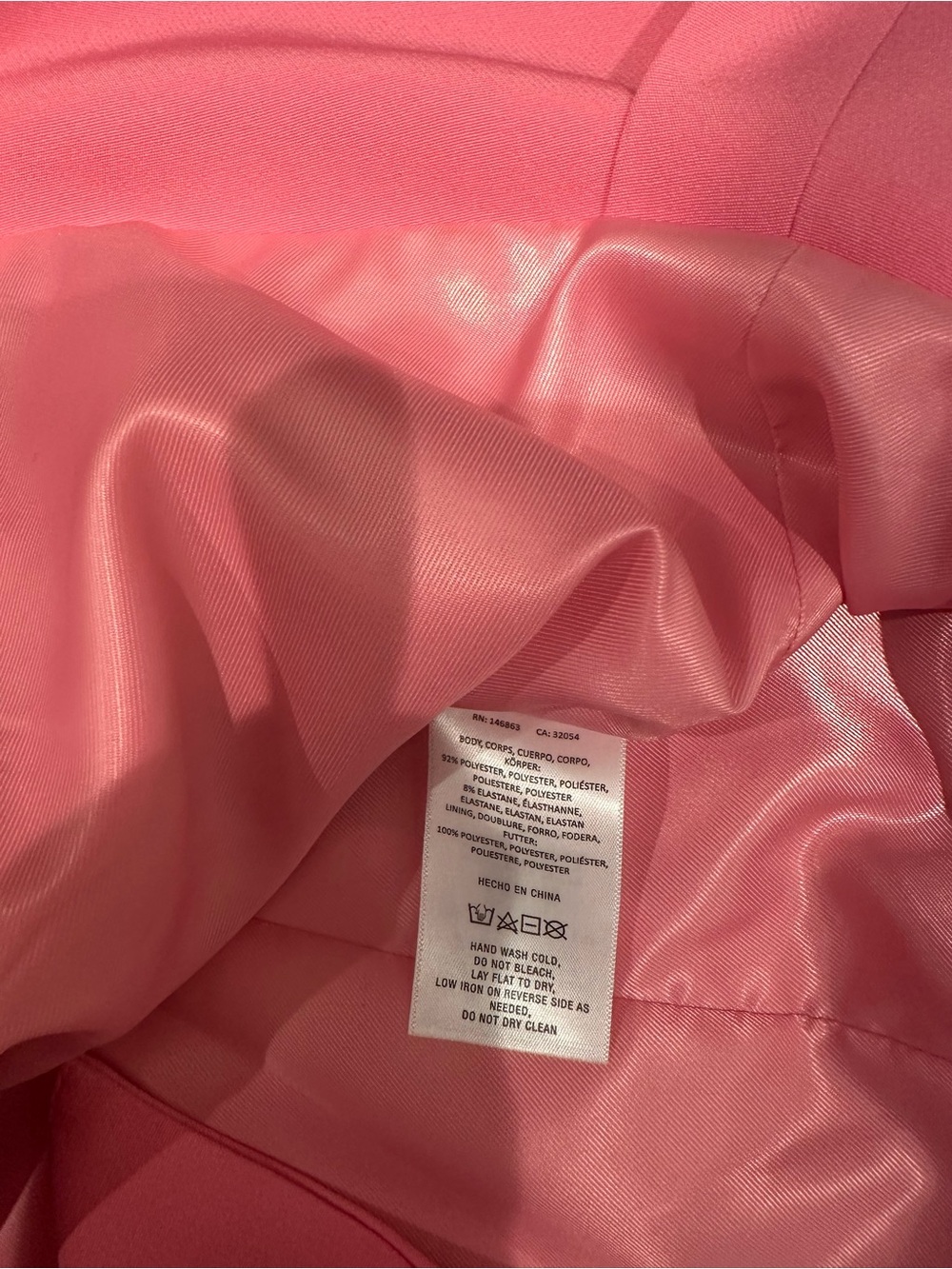 Mare Mare Sleeveless Double-Breasted Pink Mini Dress - Picture 4 of 4